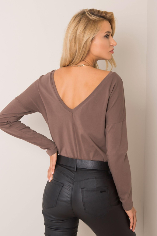 Hnědá halenka Larissa