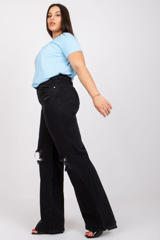 Modrá Modrá bavlněná halenka Celeste...