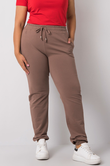 Tepláky Beatriz Brown Plus...