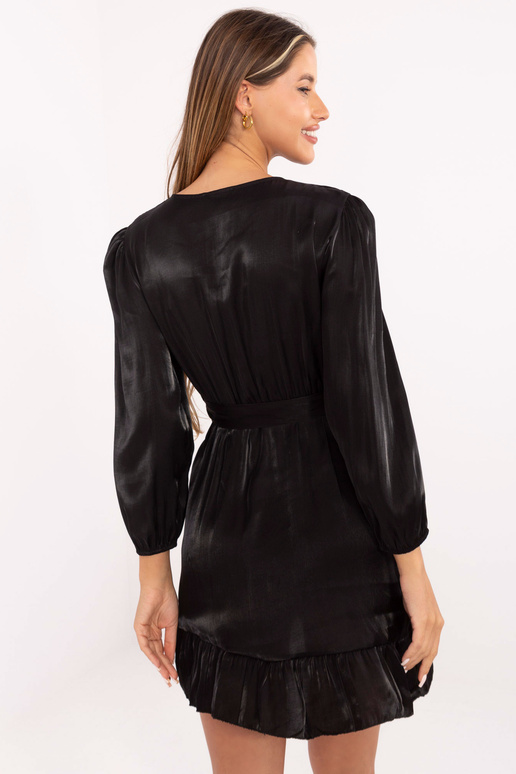 Černé volánové šaty Jane