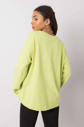 Světle zelená halenka...