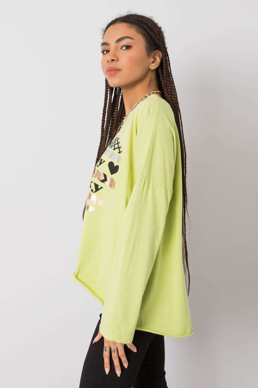 Světle zelená halenka Miriana s...