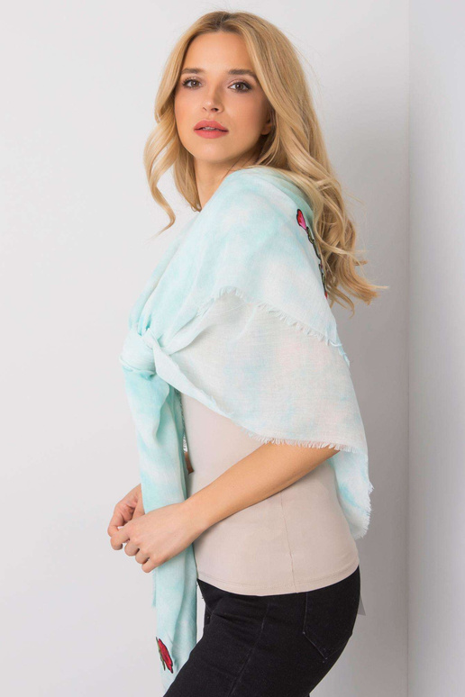 Mátový pléd s proužky