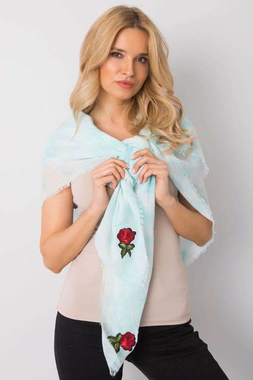 Mátový pléd s proužky