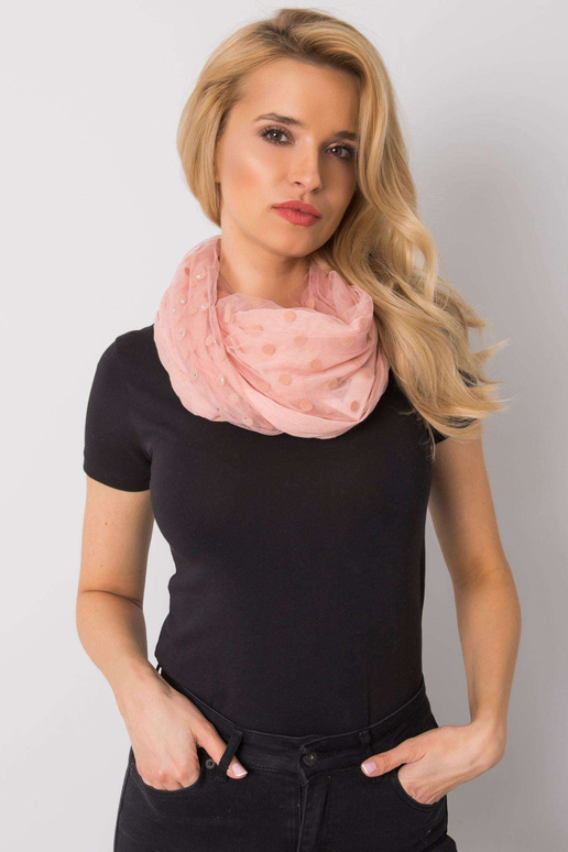 Špinavý růžový hráškový šátek