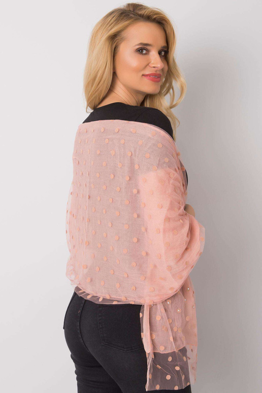 Špinavý růžový hráškový šátek