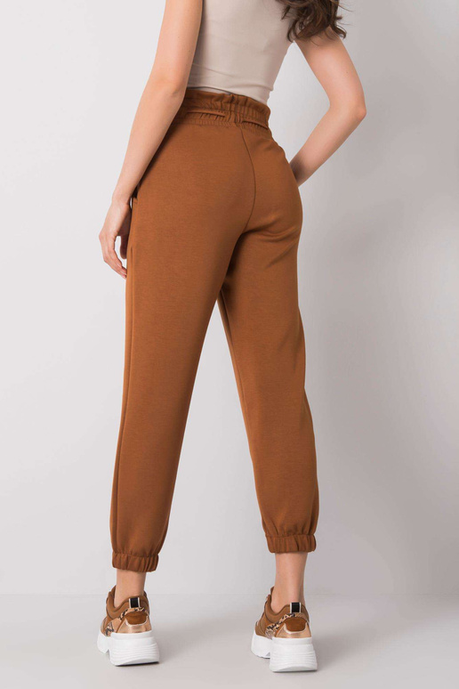 Hnědé tepláky Sandra RUE PARIS