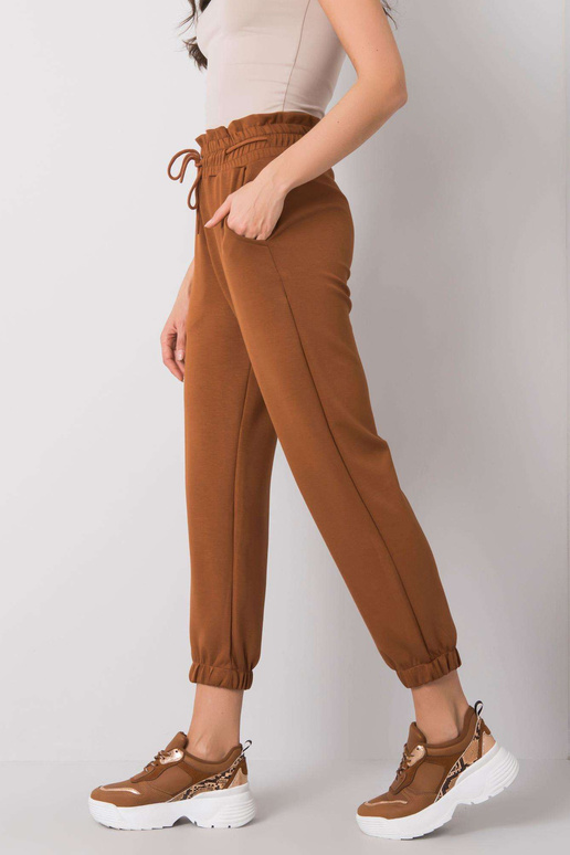 Hnědé tepláky Sandra RUE PARIS