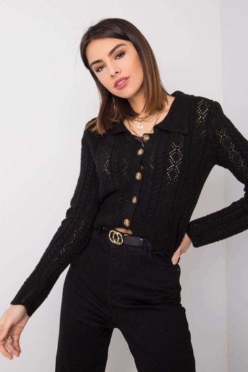 Černý kardigan Sydney RUE...