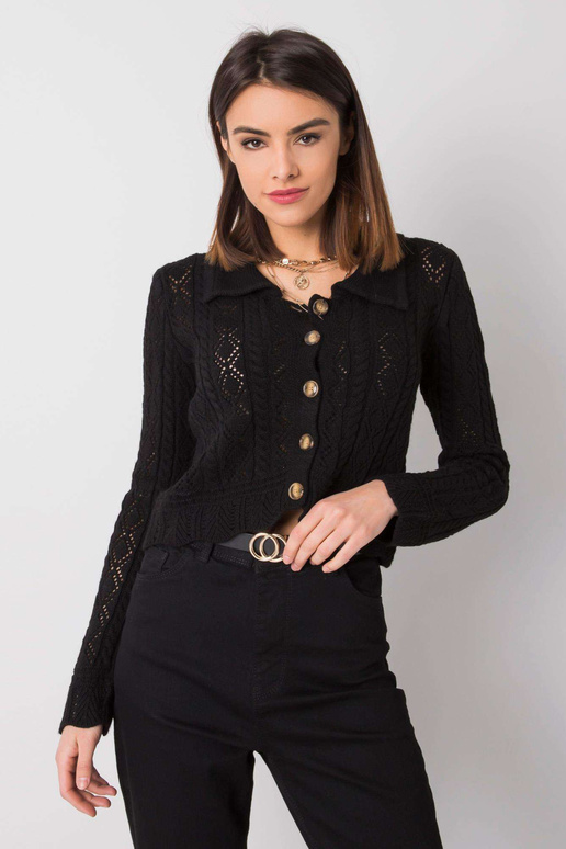 Černý kardigan Sydney RUE PARIS