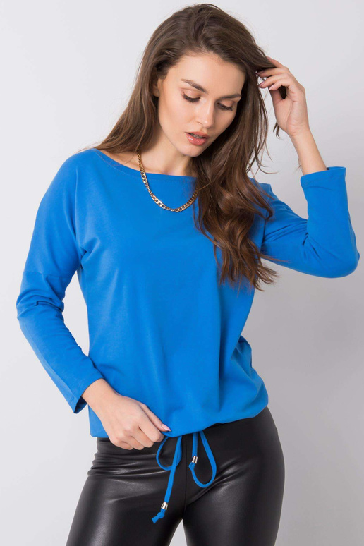 Tmavě modrá halenka Fiona