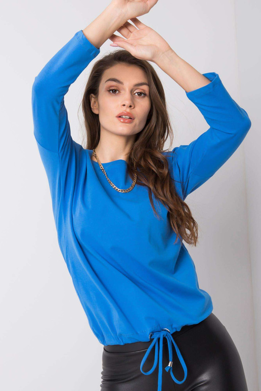 Tmavě modrá halenka Fiona