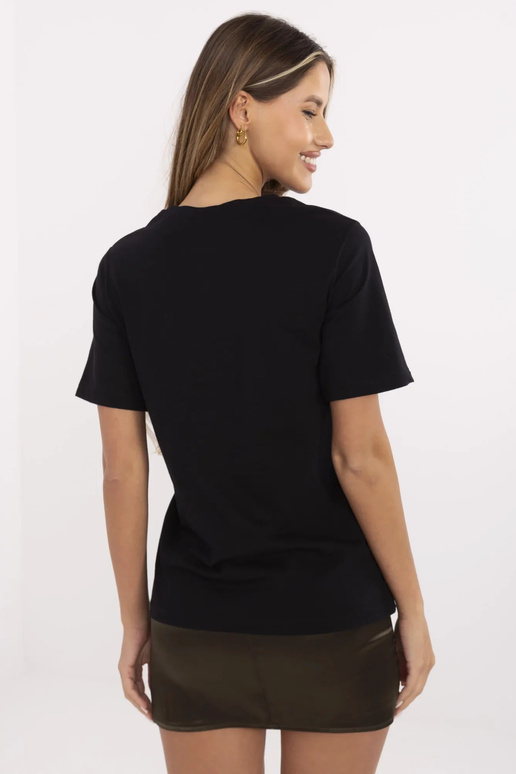 Černé tričko s potiskem od Joelle Černé tričko s potiskem od Joelle