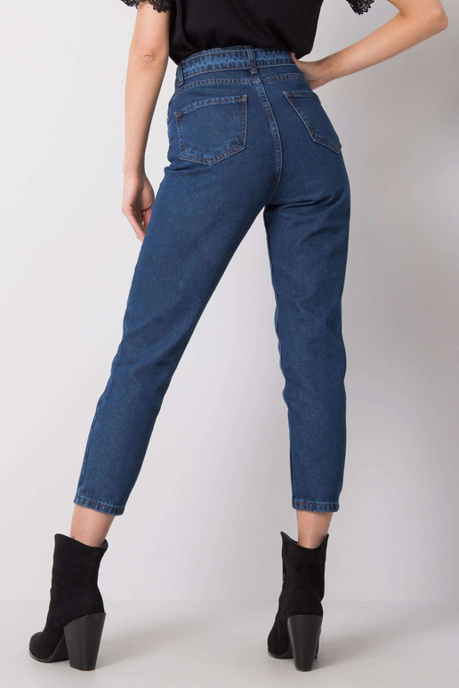 Modré džínové kalhoty Kiara RUE PARIS...