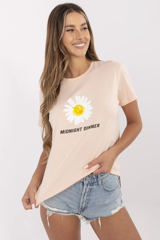 Lososové tričko s nášivkou Betsy Lososové tričko s nášivkou Betsy