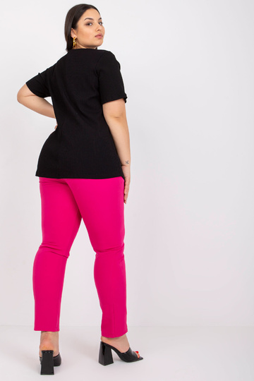 Černá nadměrná halenka s...