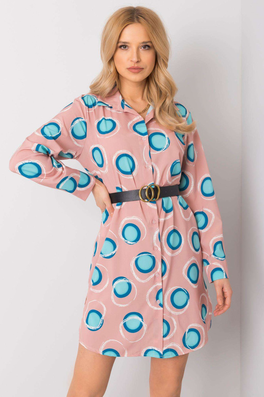 Špinavé růžové šaty Farro