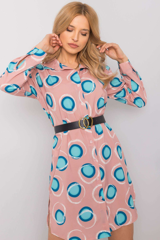 Špinavé růžové šaty Farro