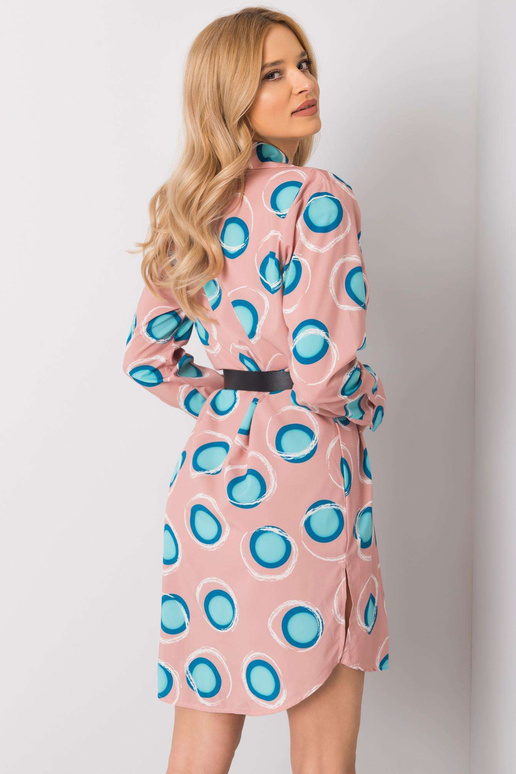 Špinavé růžové šaty Farro