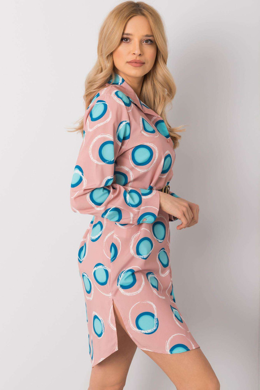 Špinavé růžové šaty Farro