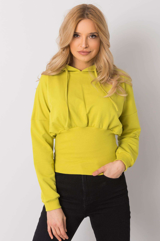 Limetková mikina Leilani RUE PARIS