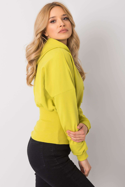 Limetková mikina Leilani RUE PARIS