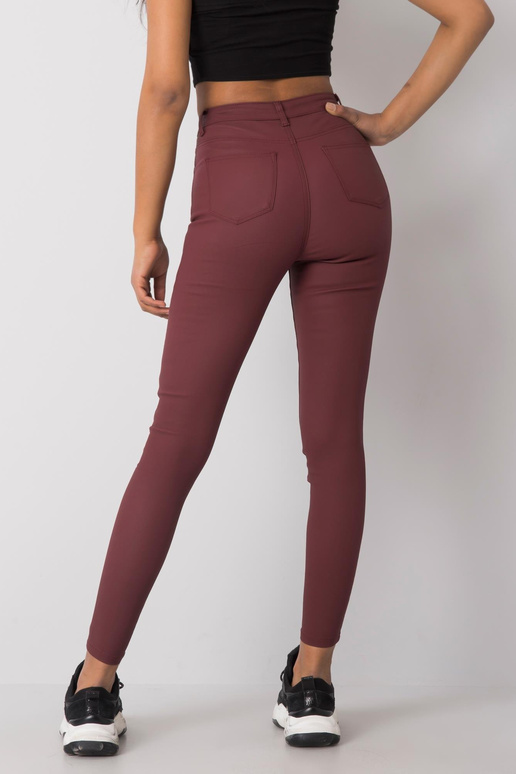 Mckenzieho kaštanové voskované kalhoty