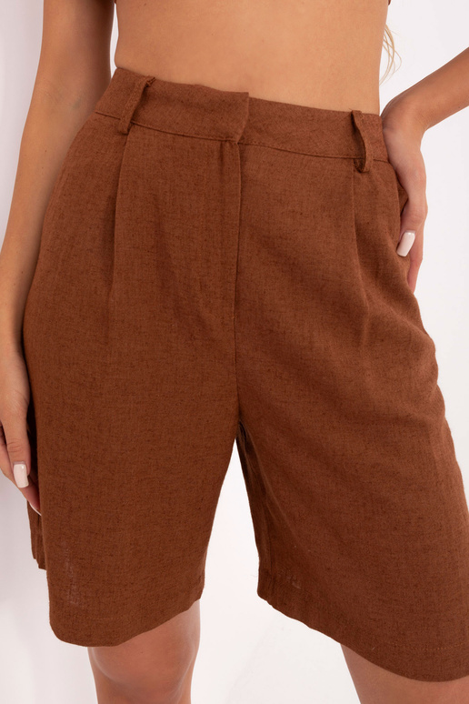 Hnědý ležérní komplet Suzzy RUE PARIS