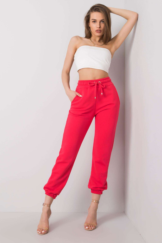 Korálové kalhoty Agueda RUE PARIS