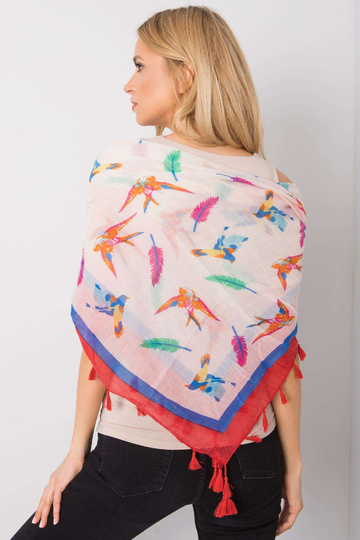 Béžová dámská zavinovačka s...