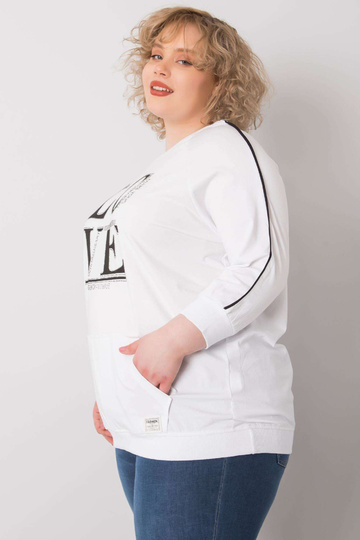 Bílá nadměrná halenka s... 2