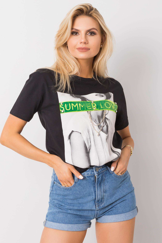 Černé tričko Marcia Černé tričko Marcia