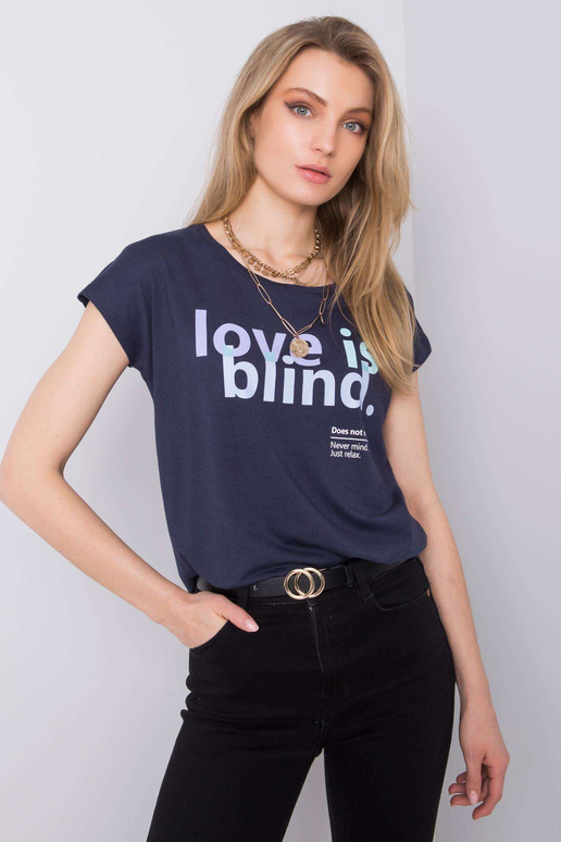 Tmavě modré tričko s motivem STITCH &... Tmavě modré tričko s motivem STITCH &...