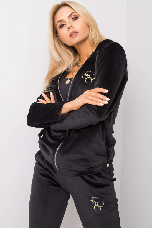 Černý sametový set Melody Černý sametový set Melody