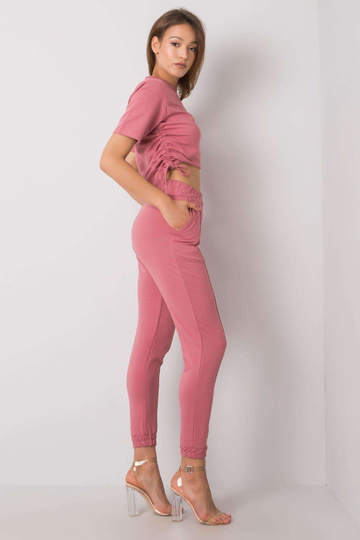 Růžový ležérní set Journi...