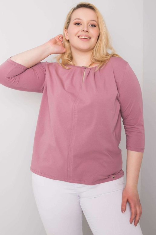 Bavlněná halenka Jodie Dirty Pink...