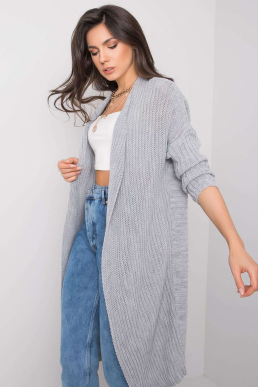 Šedý kardigan Flossie OCH BELLA