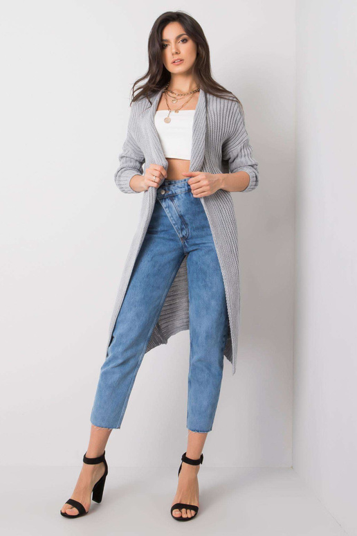 Šedý kardigan Flossie OCH BELLA