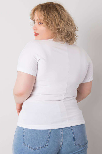 Bílá nadměrná halenka s... 2