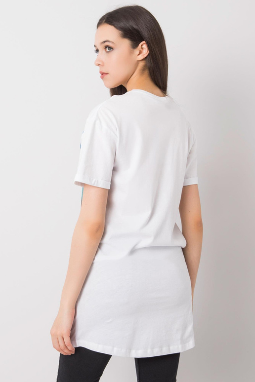 Bílá tunika s potiskem Dorothea SUBLEVEL