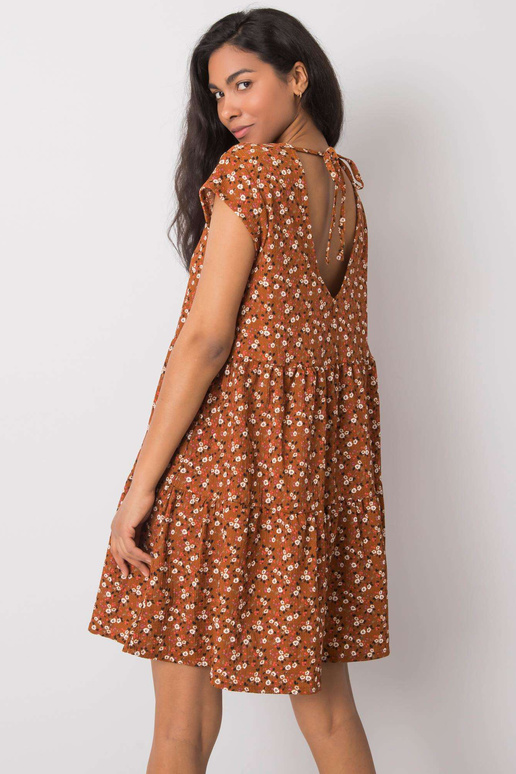 Hnědé oversized šaty Eve STITCH & SOUL