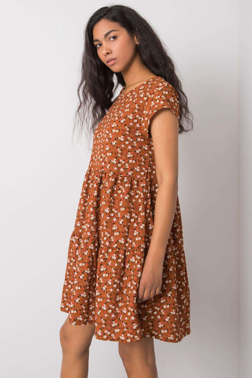 Hnědé oversized šaty Eve STITCH & SOUL