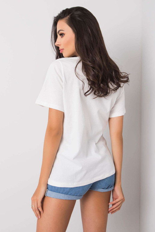 Bílé tričko s potiskem Gloria Bílé tričko s potiskem Gloria