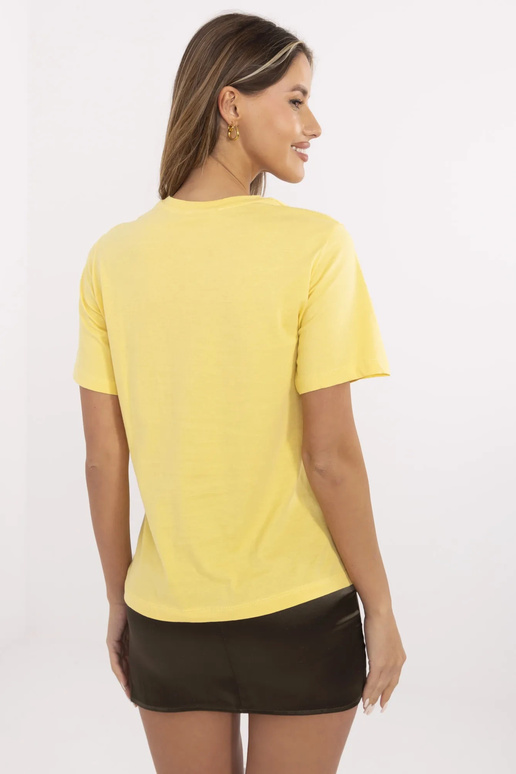 Žluté tričko s aplikací North Žluté tričko s aplikací North