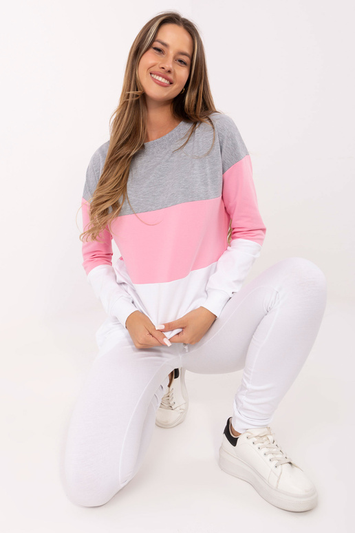 Šedo-růžový set Sandra RUE PARIS