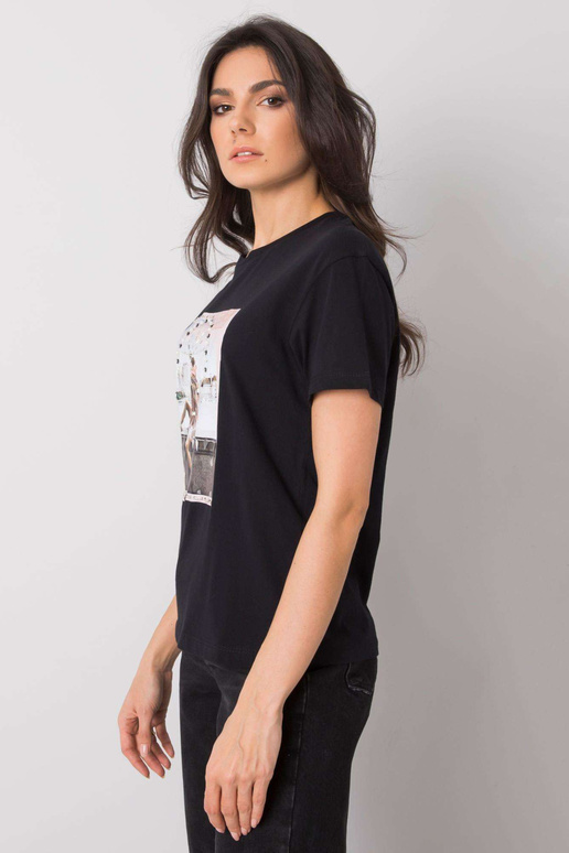 Černé tričko Livia