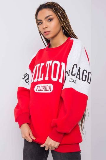 Červená mikina Letizia RUE... 2