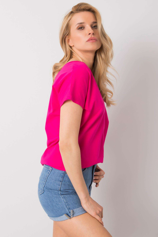 Fuchsiové tričko Emory