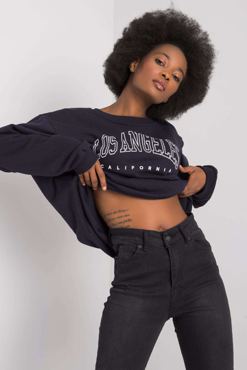 Dámská tmavě modrá mikina... 2