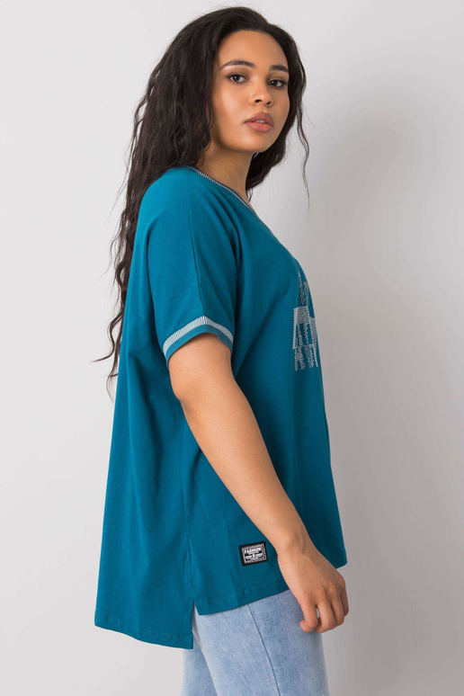 Halenka Maritime plus size s nášivkou...